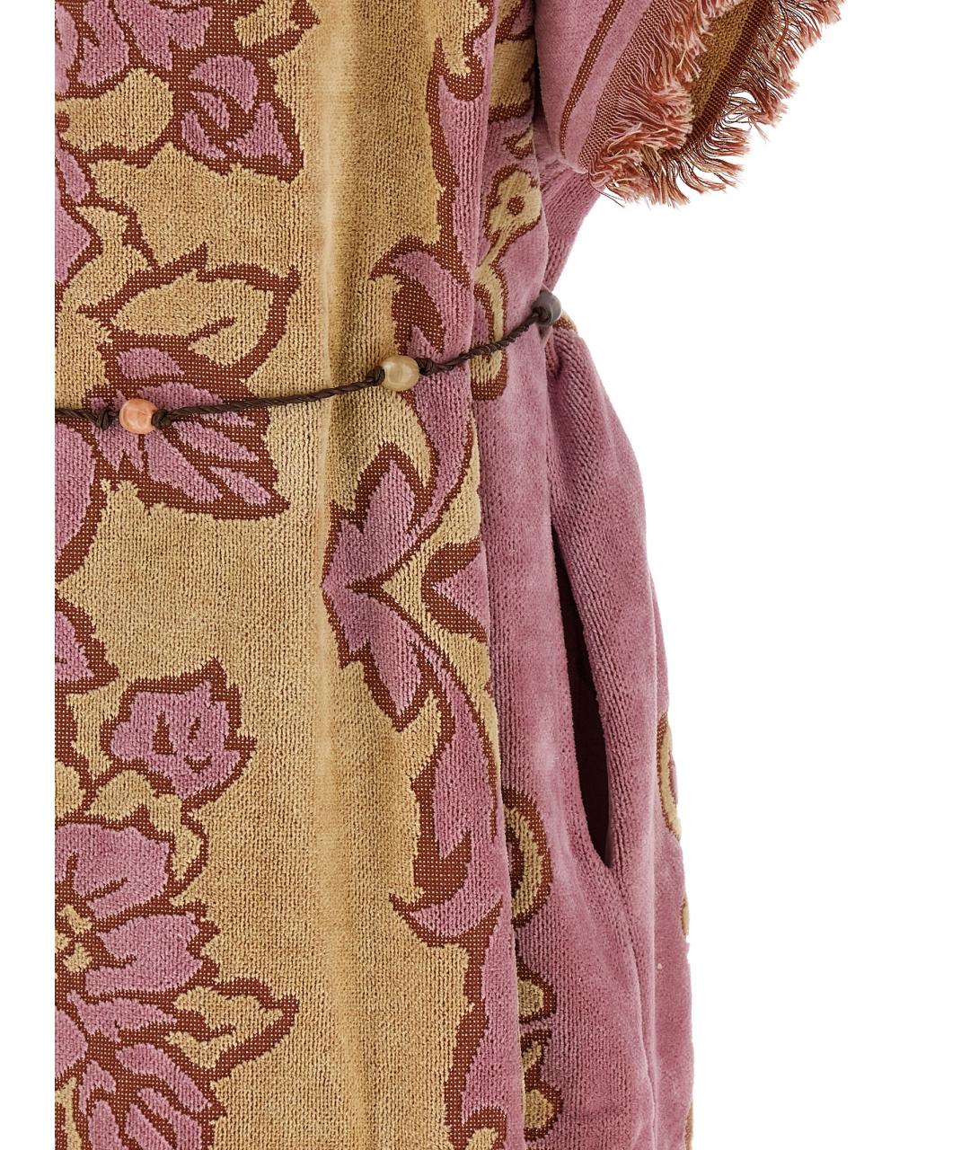 ZIMMERMANN Розовая хлопковая туника, фото 4
