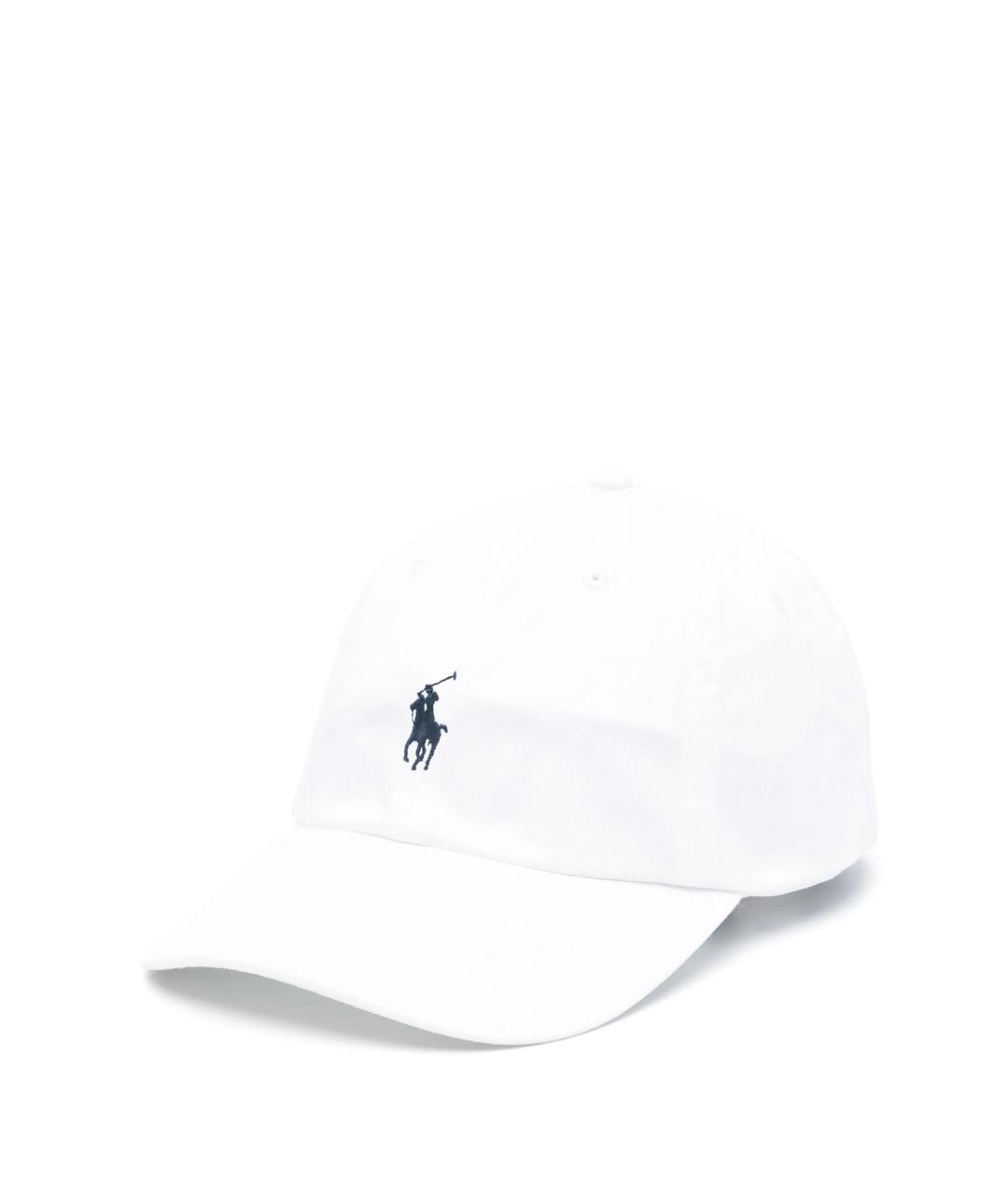 POLO RALPH LAUREN Белая хлопковая кепка, фото 1