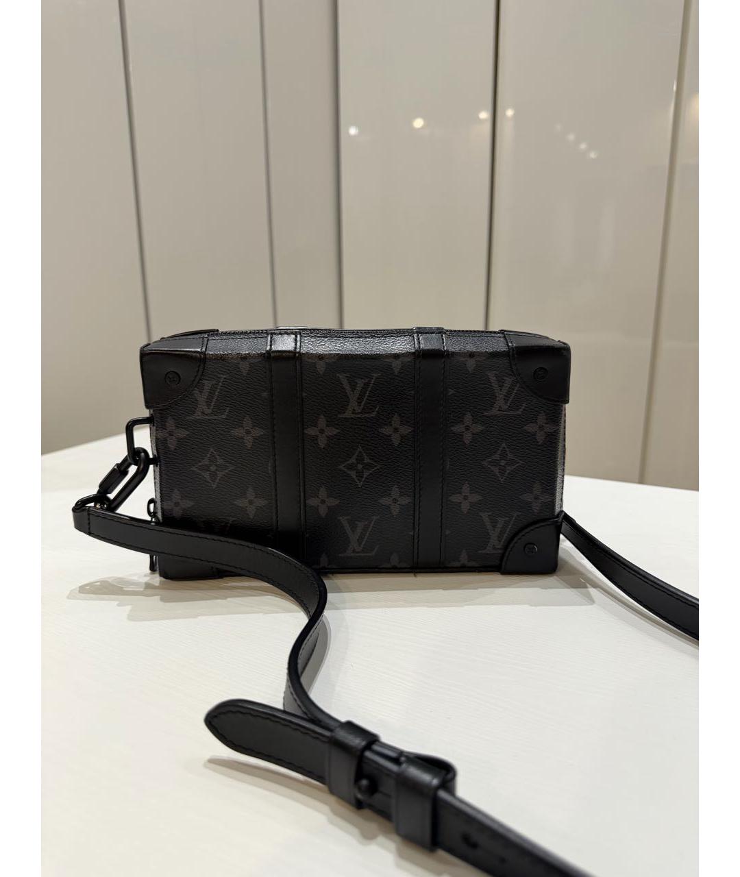 LOUIS VUITTON Черная сумка на плечо, фото 4