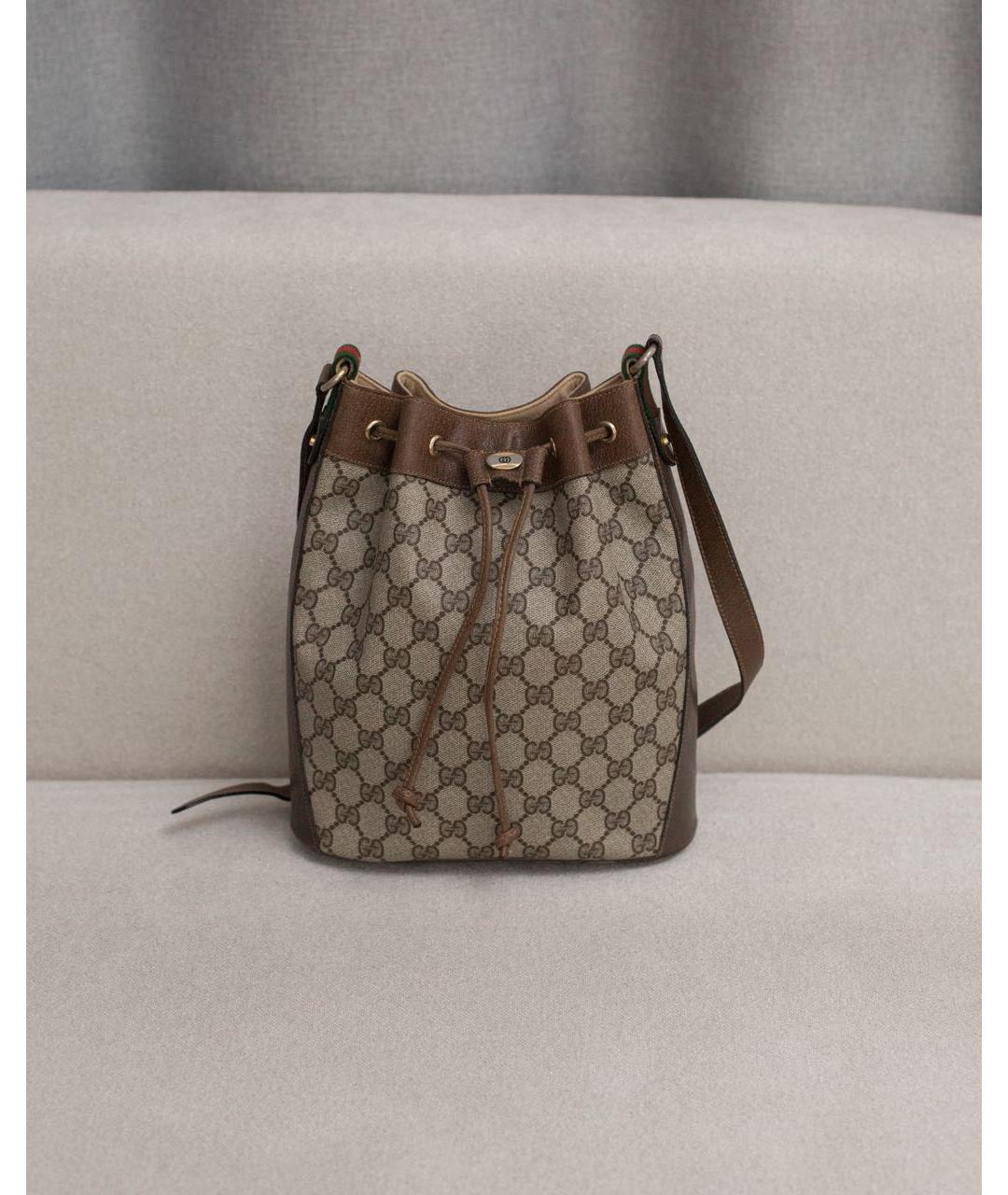GUCCI Бежевая сумка через плечо, фото 9