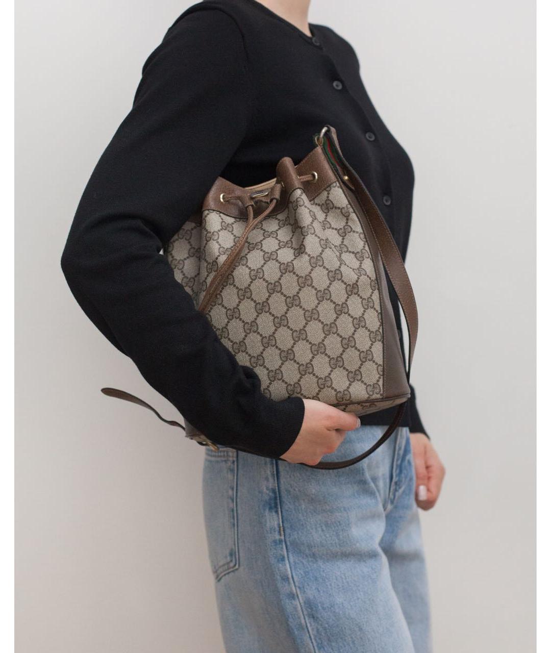 GUCCI Бежевая сумка через плечо, фото 3