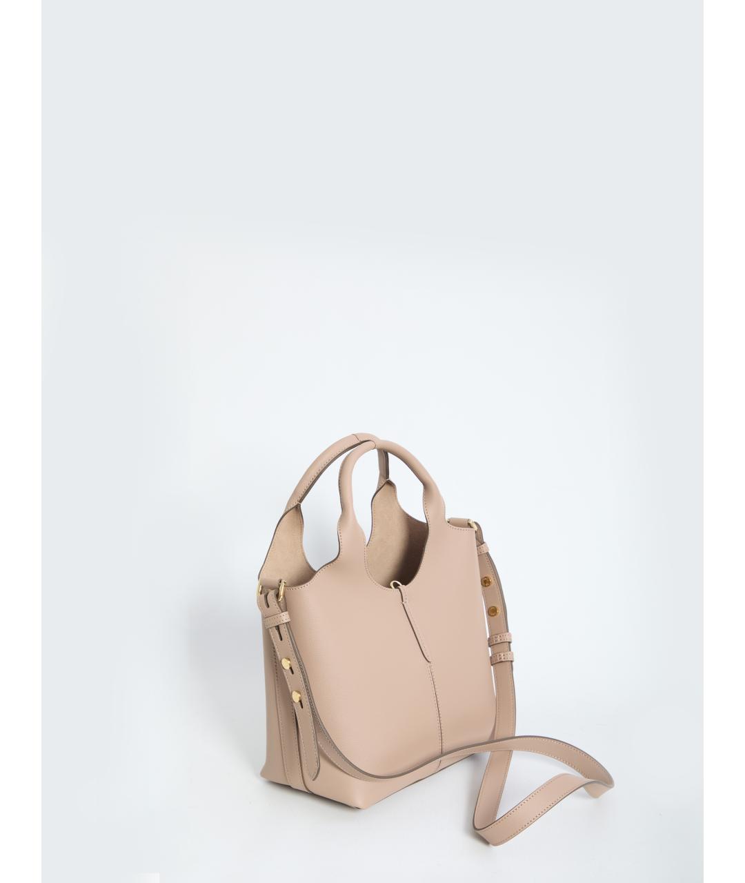 TOD'S Коричневая кожаная сумка через плечо, фото 2