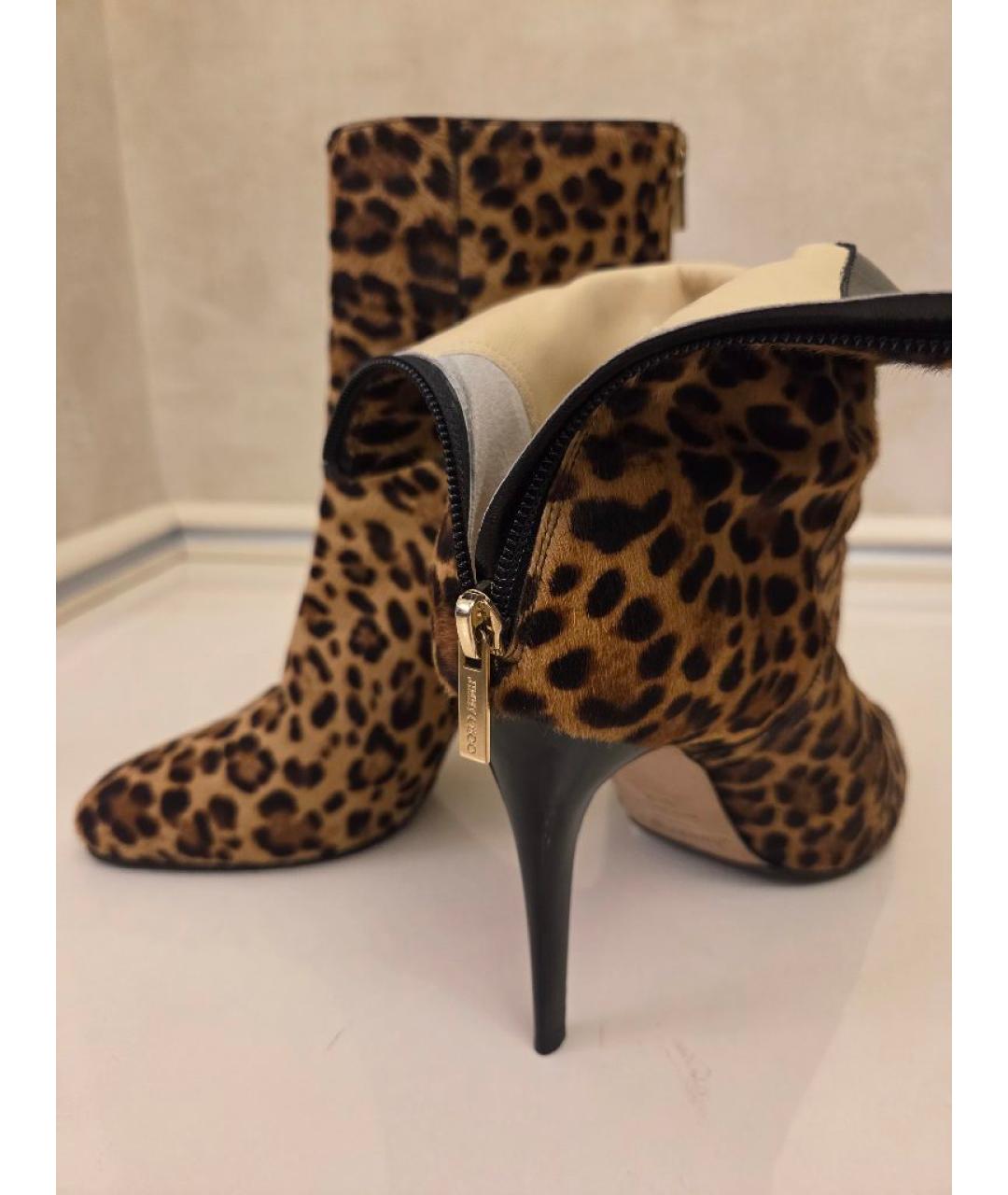 JIMMY CHOO Мульти кожаные ботильоны, фото 5