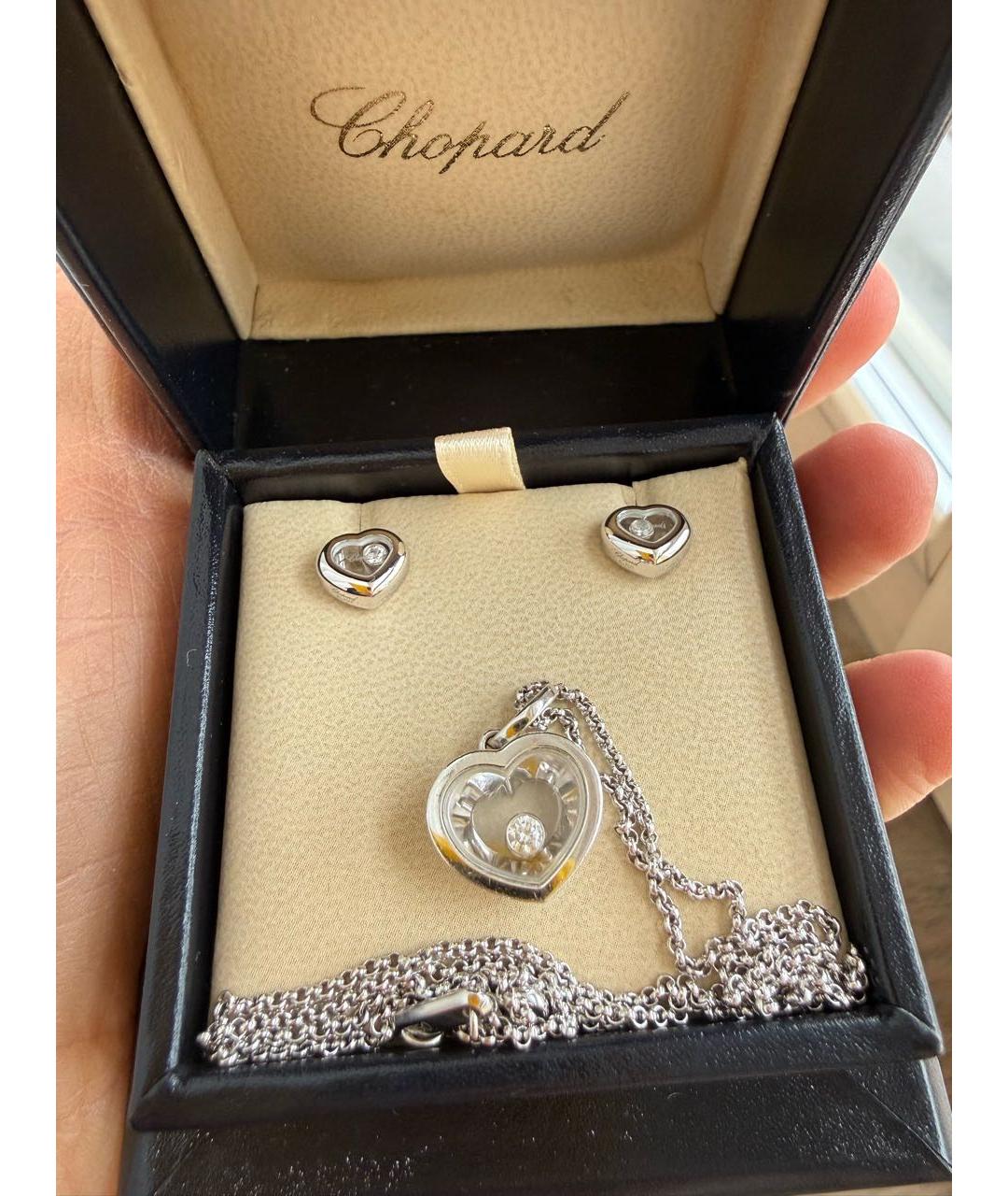 CHOPARD Белый комплект из белого золота, фото 3