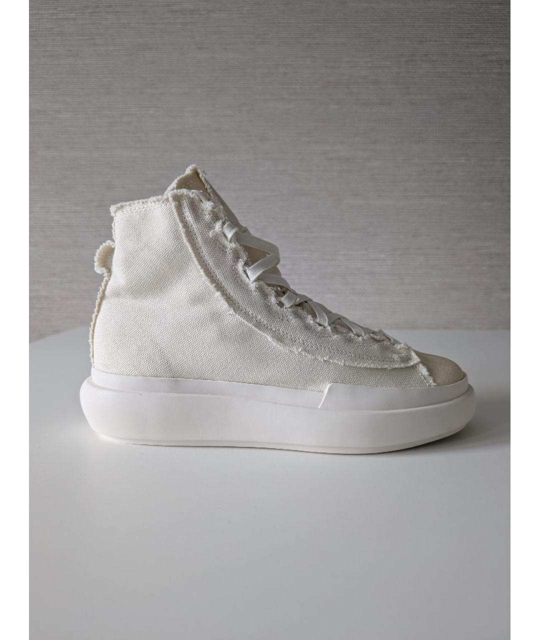 Y-3 Бежевые текстильные кеды, фото 10