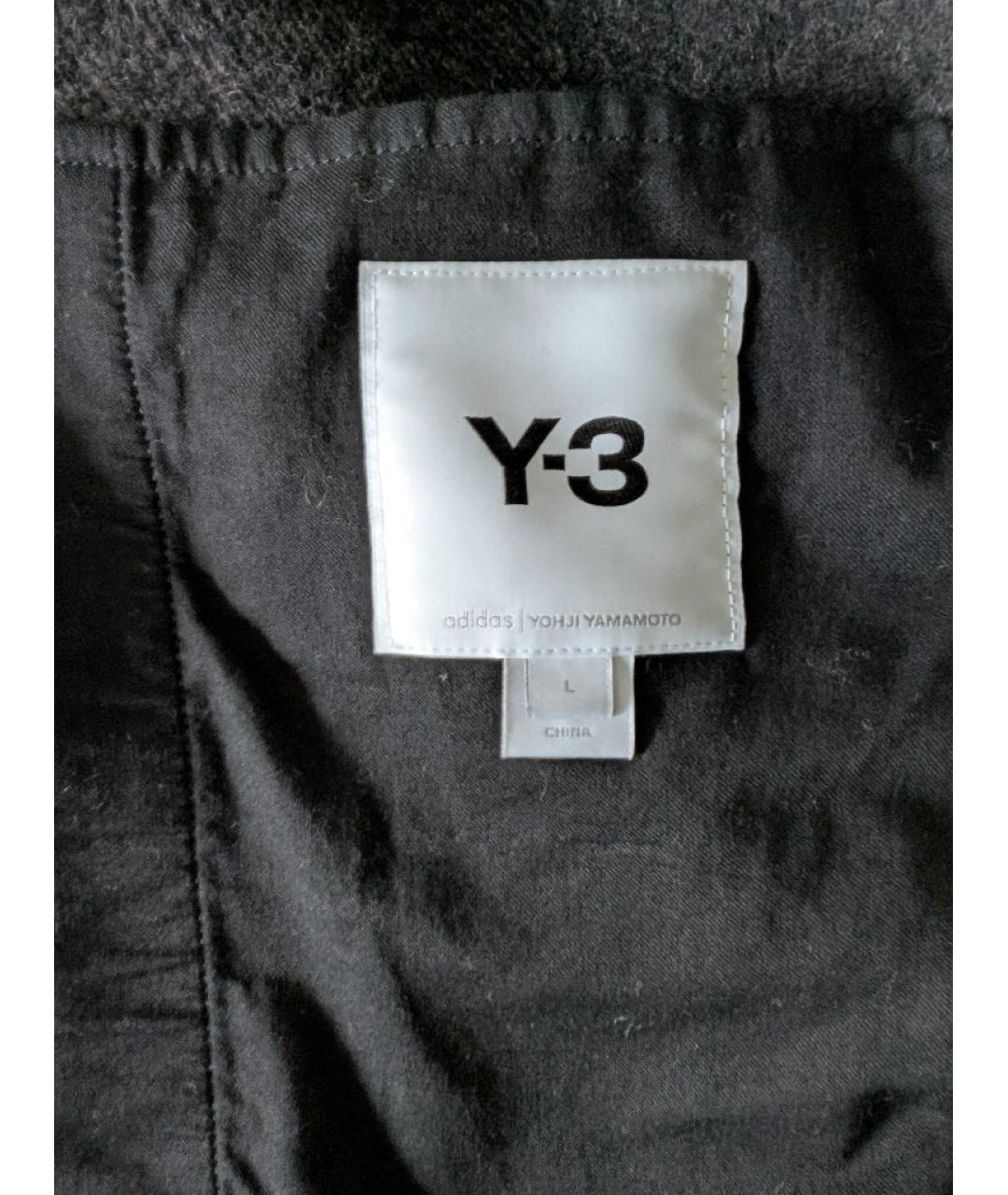 Y-3 Черная шерстяная куртка, фото 5