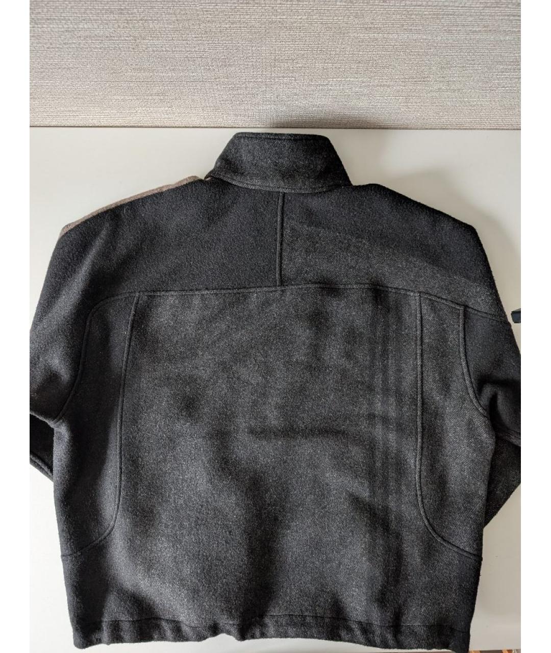 Y-3 Черная шерстяная куртка, фото 2