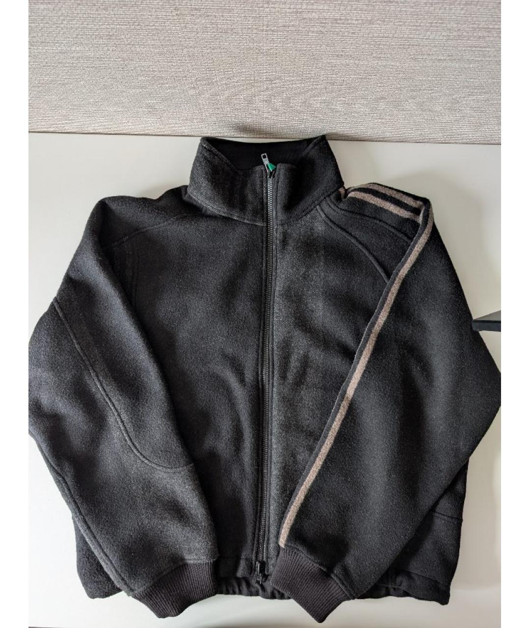 Y-3 Черная шерстяная куртка, фото 9