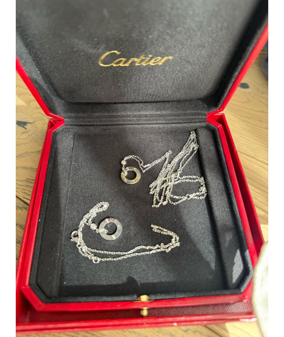 CARTIER Белый комплект из белого золота, фото 9