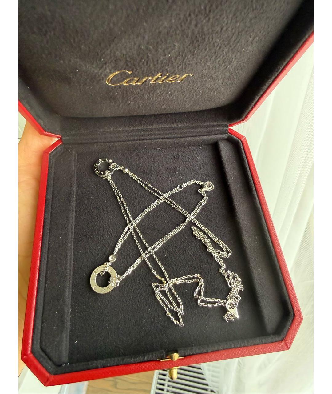 CARTIER Белый комплект из белого золота, фото 4