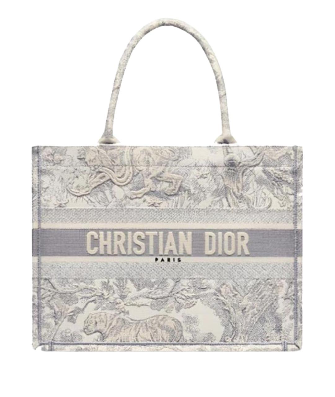 CHRISTIAN DIOR Бежевая сумка тоут, фото 1