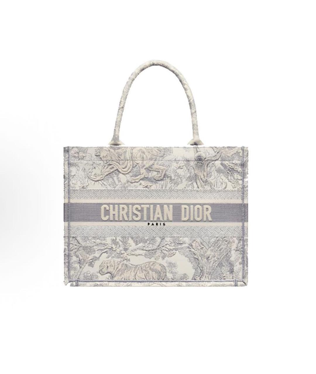CHRISTIAN DIOR Бежевая сумка тоут, фото 9