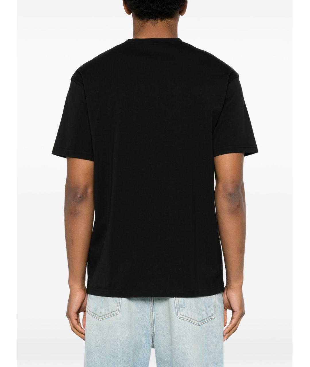 GIVENCHY Черная хлопковая футболка, фото 4
