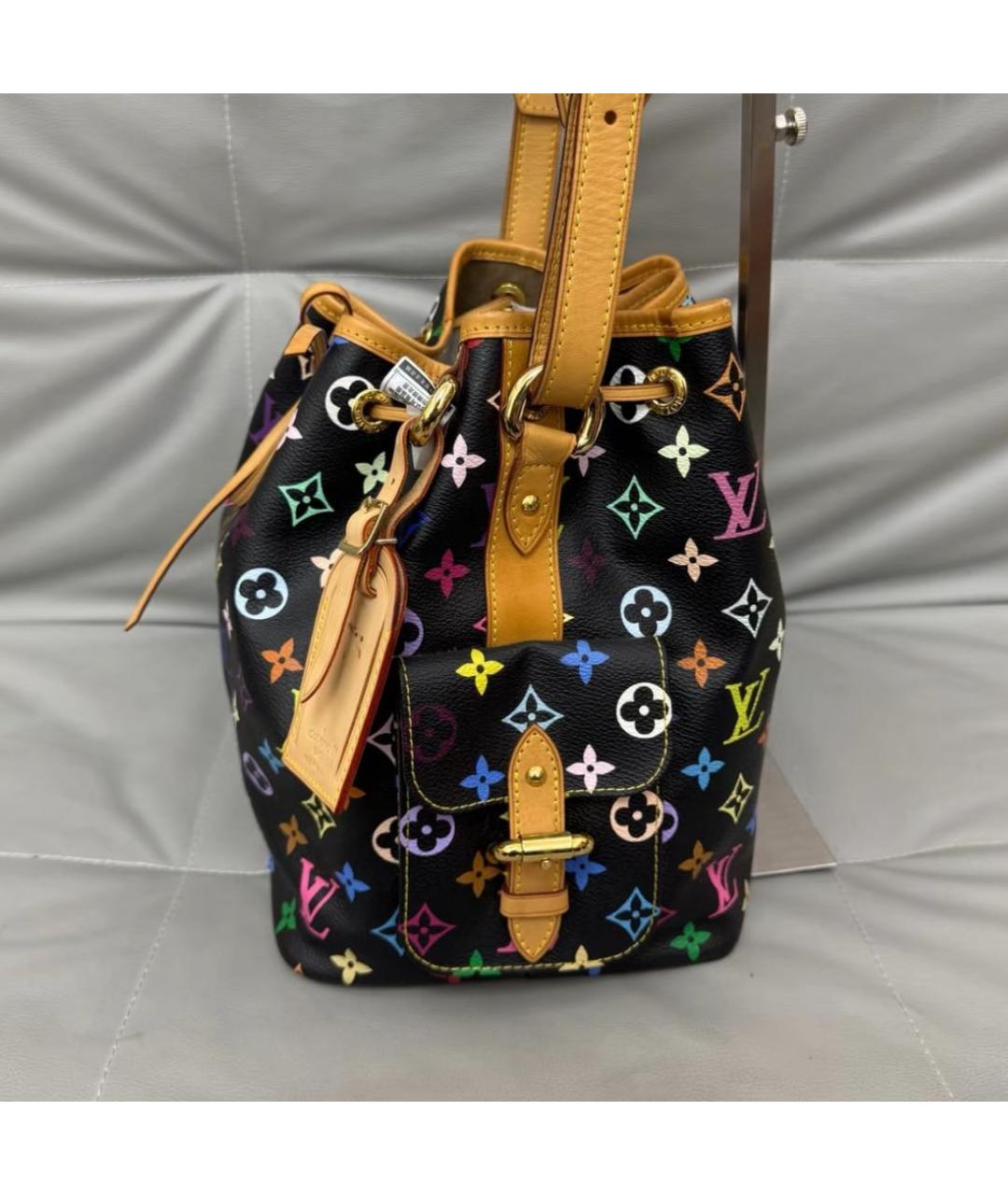 LOUIS VUITTON Черная сумка через плечо, фото 4