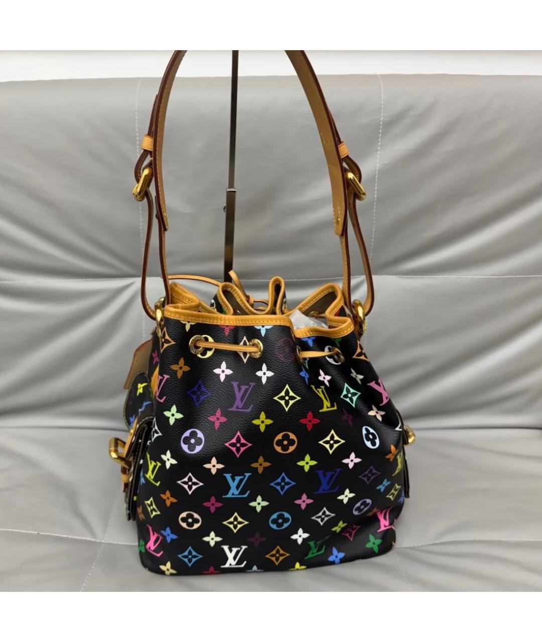 LOUIS VUITTON Черная сумка через плечо, фото 5