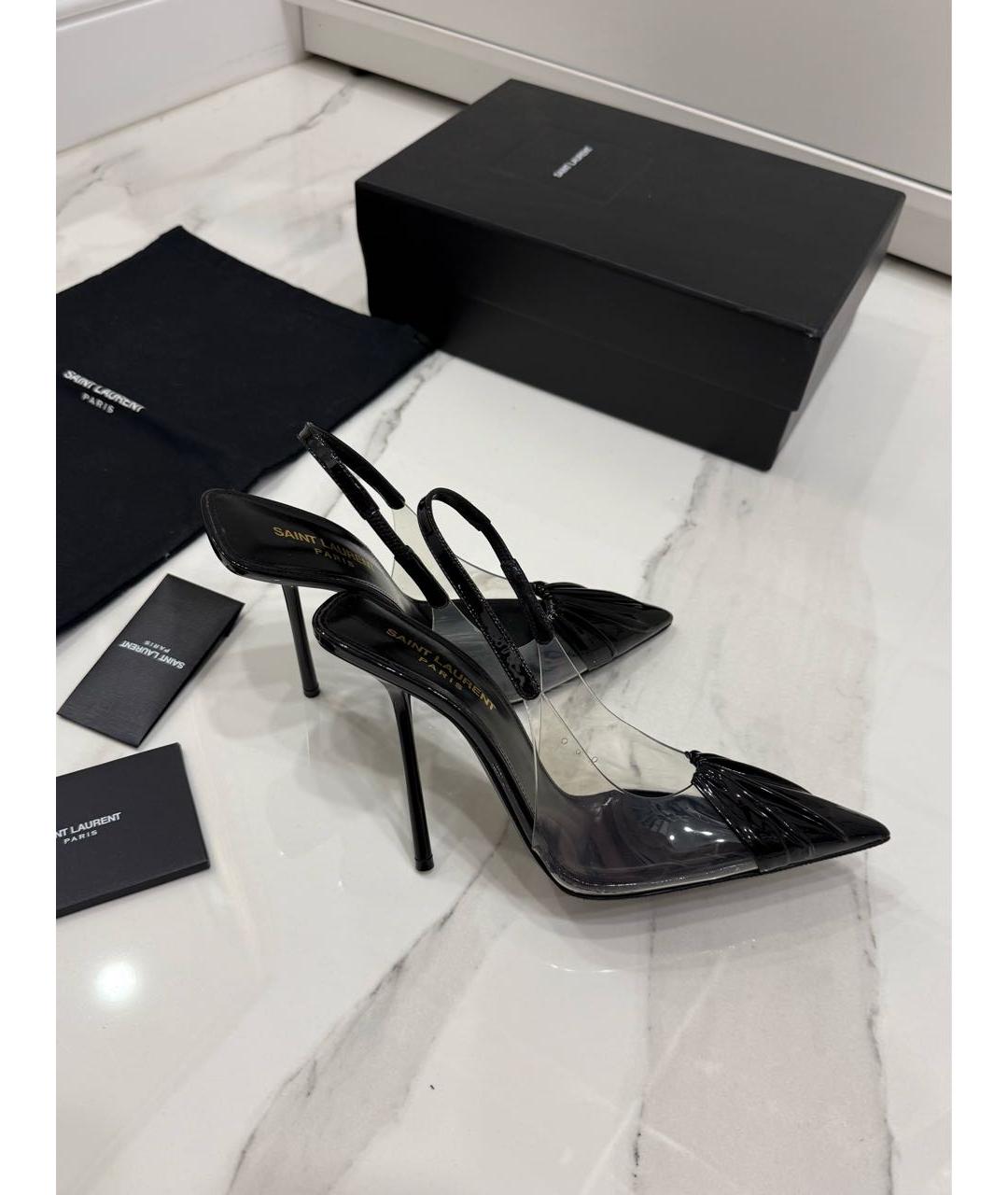 SAINT LAURENT Черные туфли, фото 9