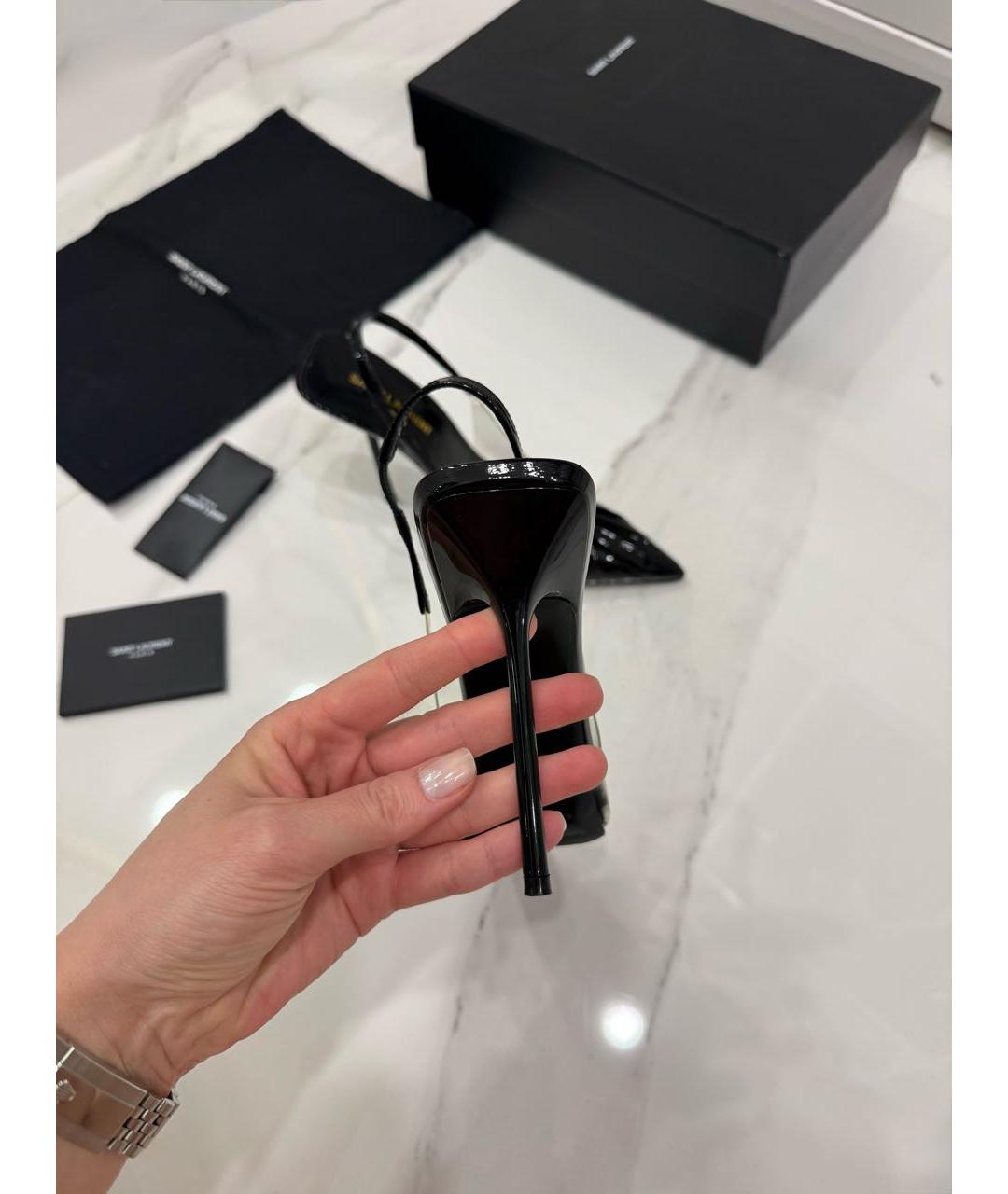 SAINT LAURENT Черные туфли, фото 8