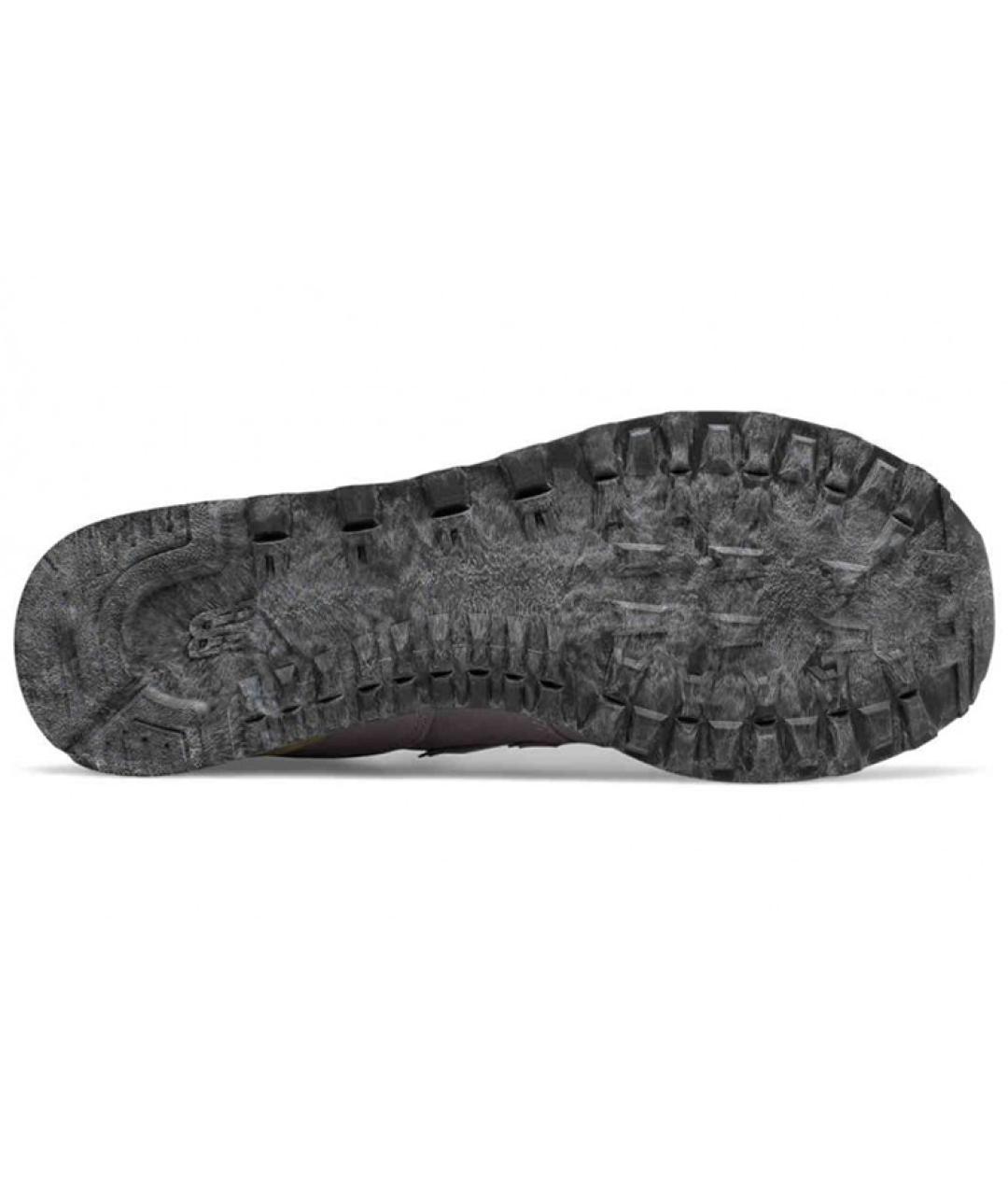 NEW BALANCE Фиолетовые низкие кроссовки / кеды, фото 4