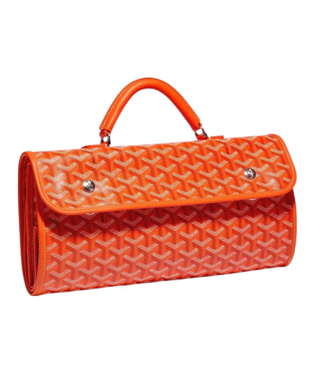 GOYARD Оранжевый рюкзак, фото 5