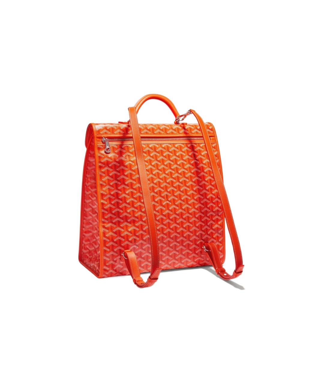 GOYARD Оранжевый рюкзак, фото 3