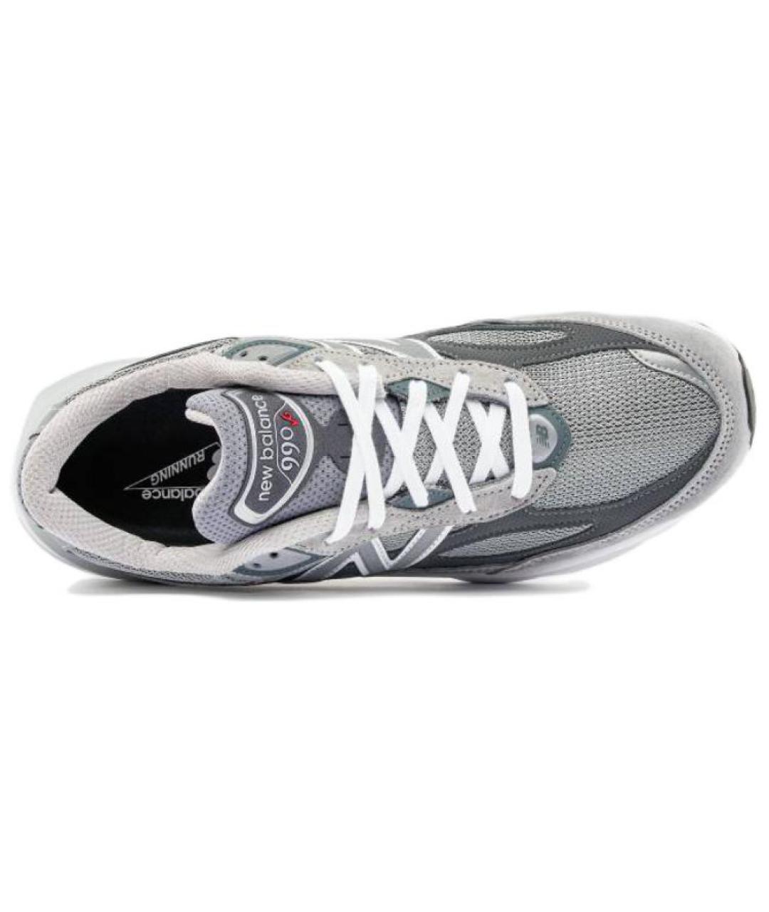 NEW BALANCE Серые низкие кроссовки / кеды, фото 5