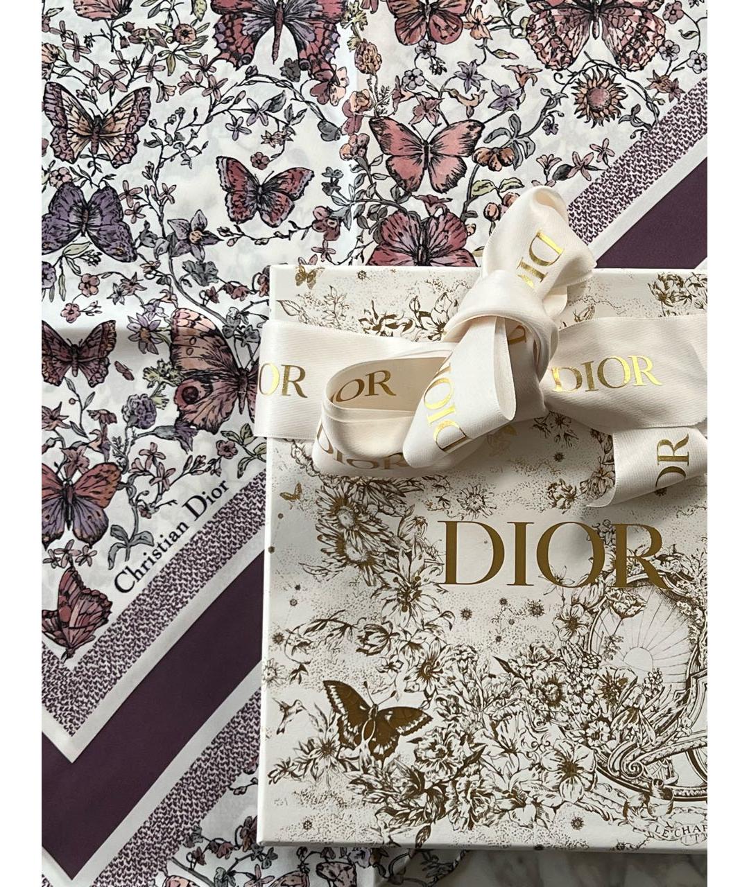 CHRISTIAN DIOR Шелковая блузы, фото 3