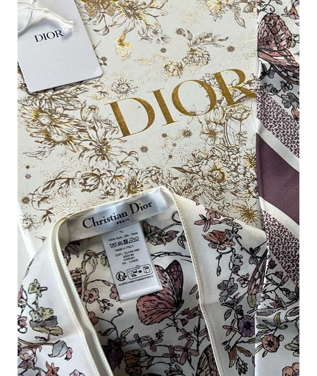 CHRISTIAN DIOR Шелковая блузы, фото 5