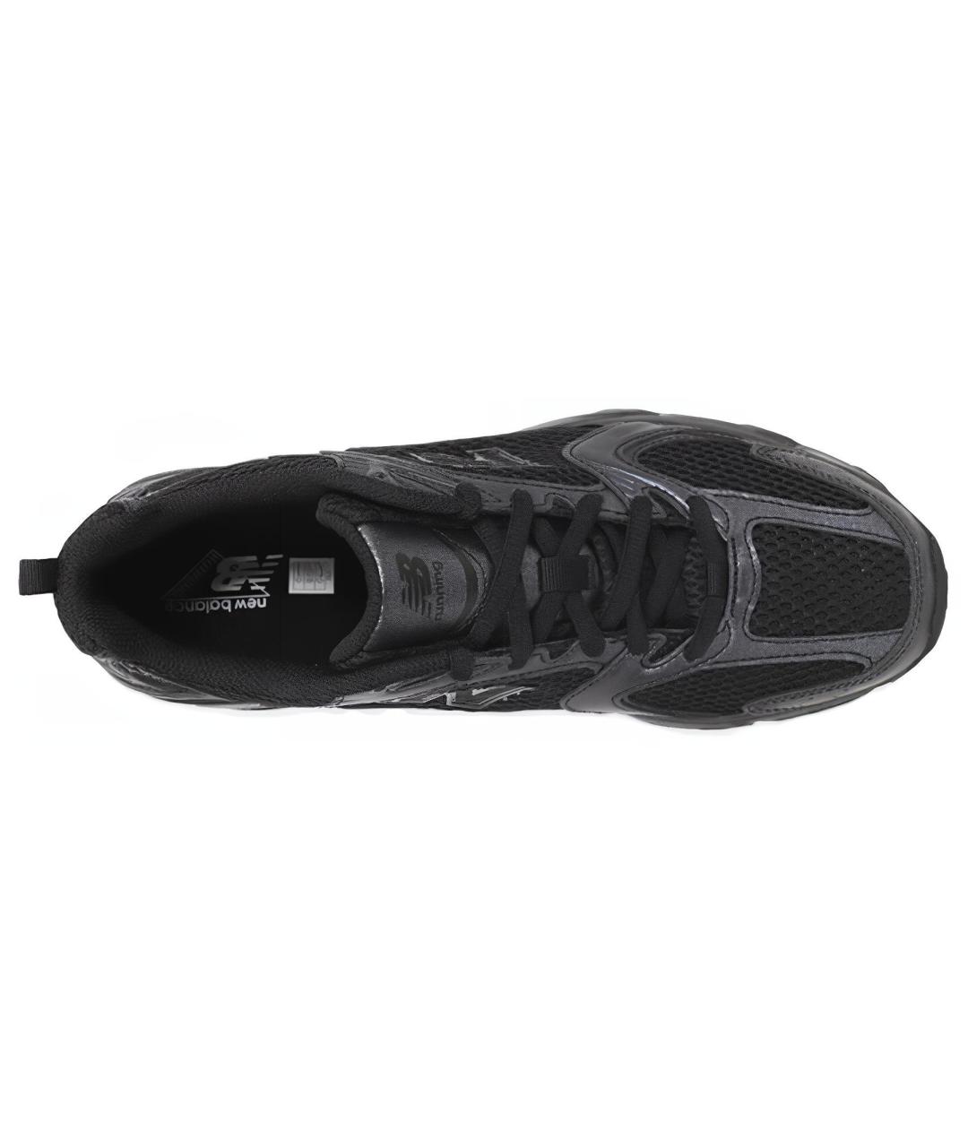 NEW BALANCE Черные низкие кроссовки / кеды, фото 4