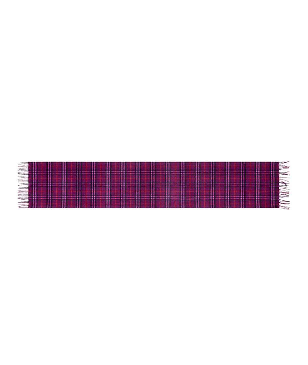 BURBERRY Фиолетовый шарф, фото 2