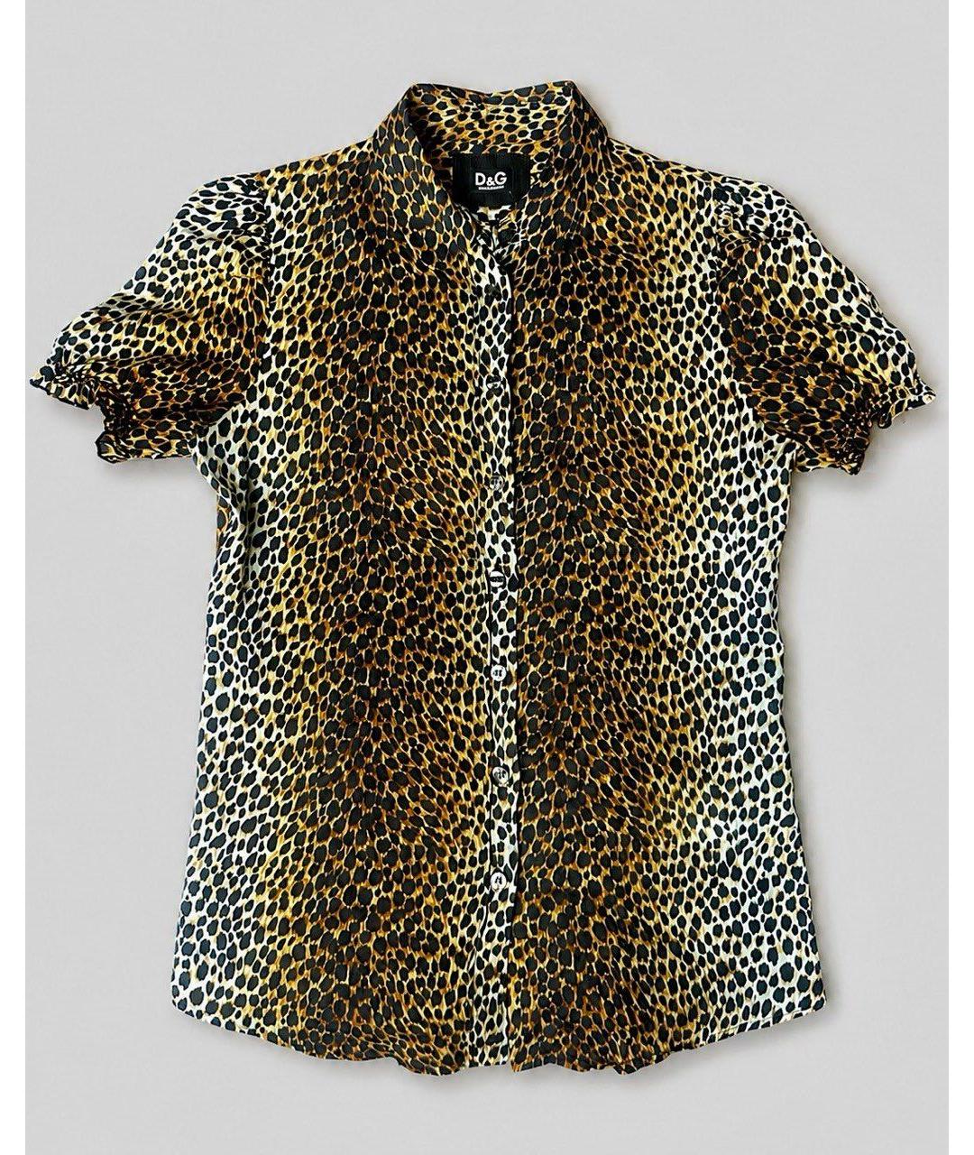 DOLCE&GABBANA Мульти хлопковая блузы, фото 9