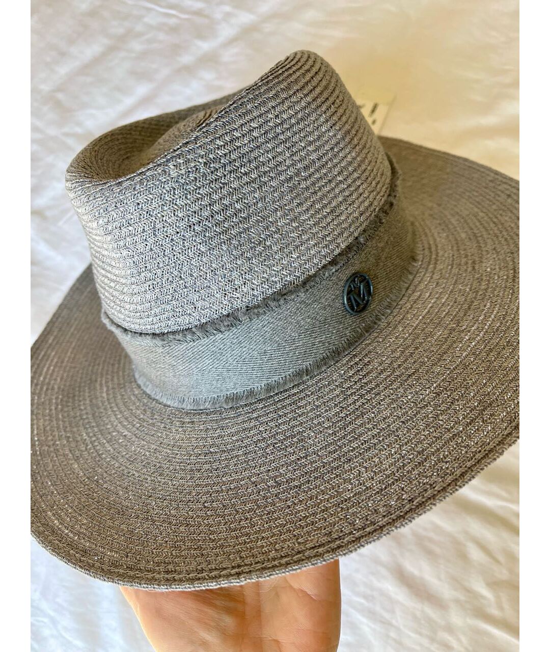 MAISON MICHEL Серая шляпа, фото 2