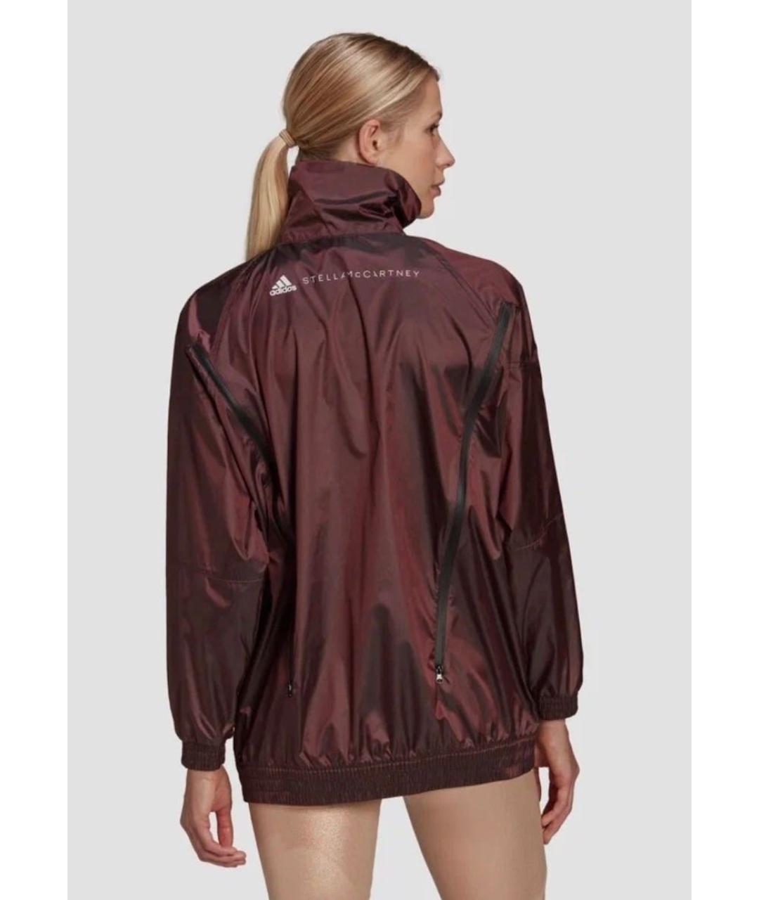 ADIDAS BY STELLA MCCARTNEY Бордовая спортивная куртка, фото 8
