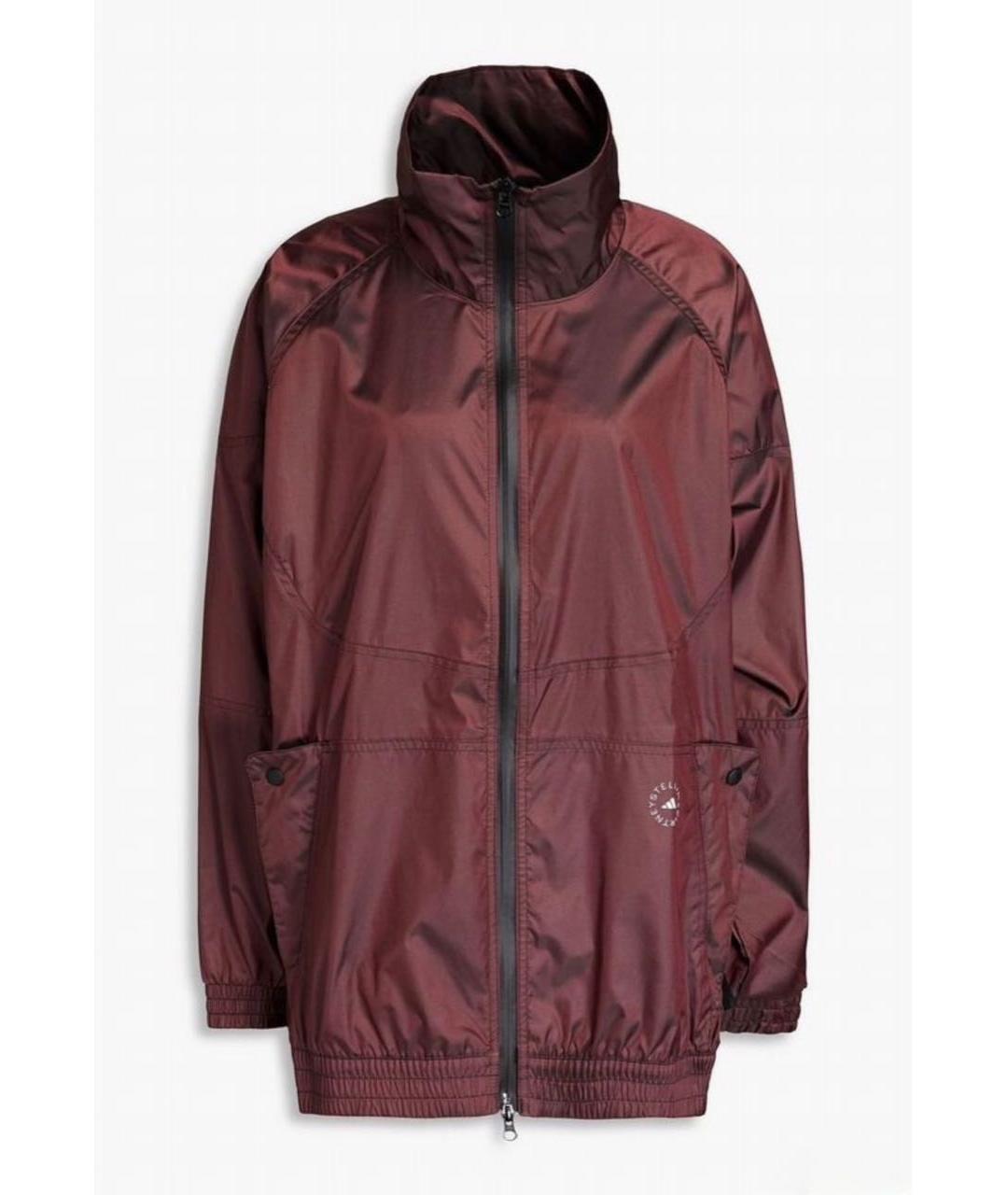 ADIDAS BY STELLA MCCARTNEY Бордовая спортивная куртка, фото 9