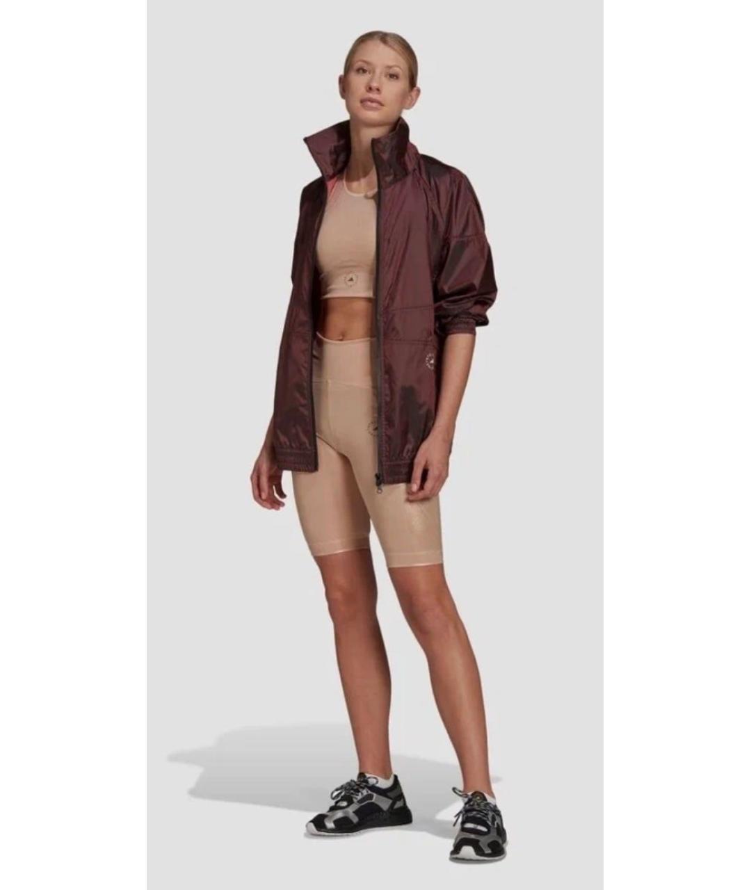 ADIDAS BY STELLA MCCARTNEY Бордовая спортивная куртка, фото 5
