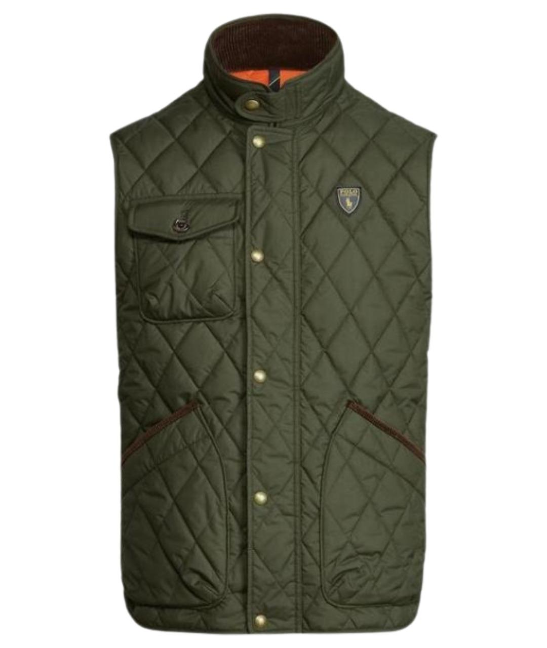 POLO RALPH LAUREN Зеленый жилет, фото 1