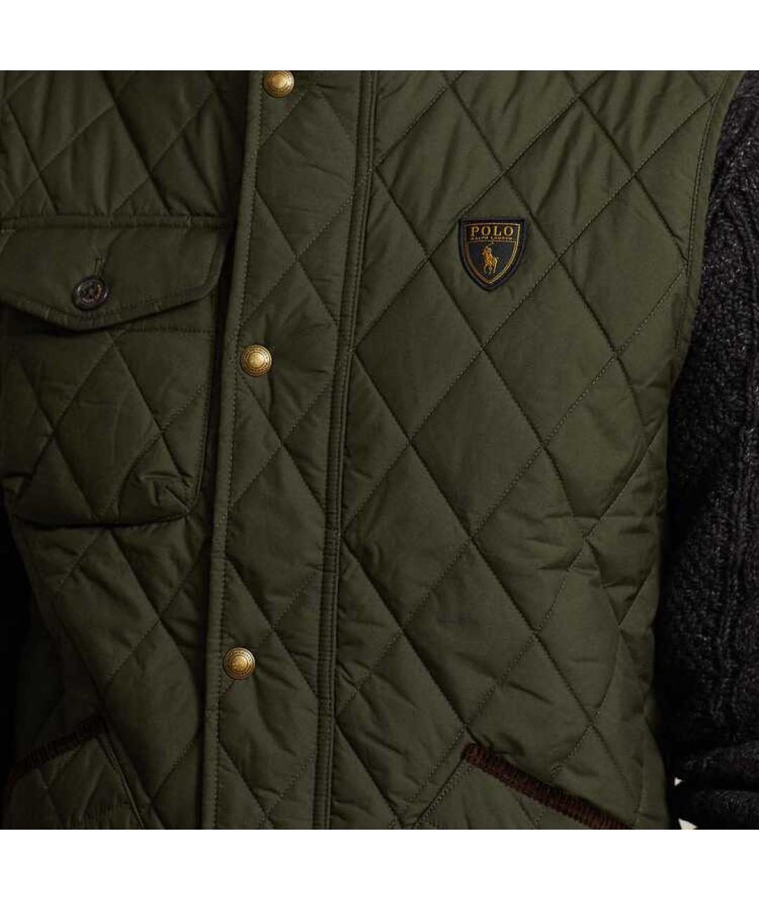 POLO RALPH LAUREN Зеленый жилет, фото 4