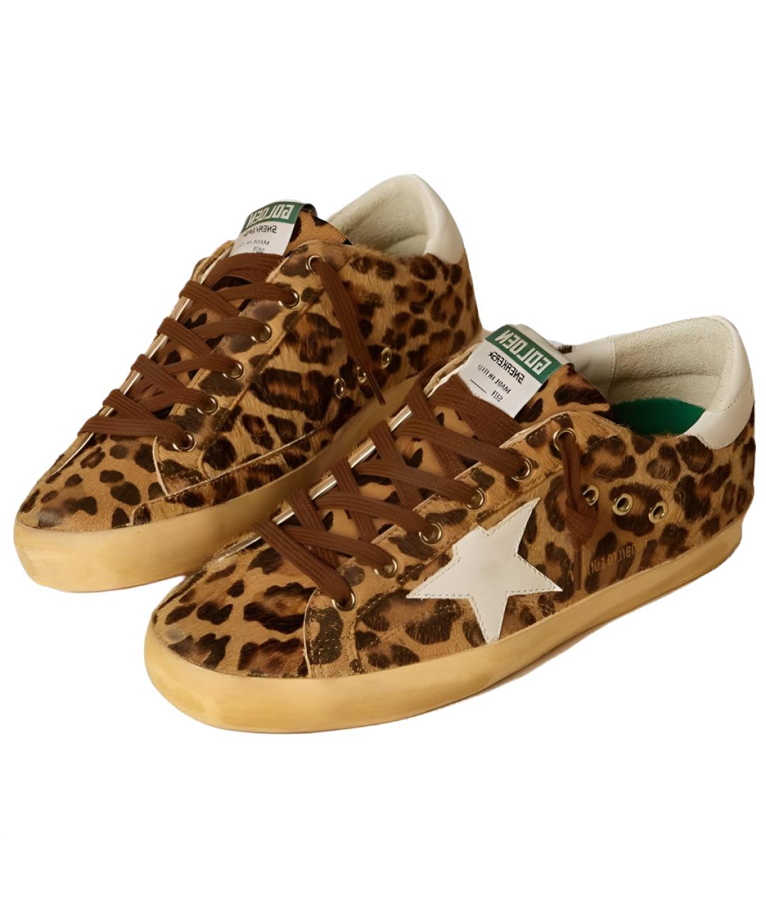 GOLDEN GOOSE DELUXE BRAND Мульти кожаные кроссовки, фото 3