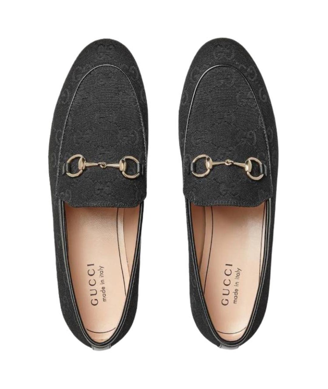 GUCCI Черные лоферы, фото 4