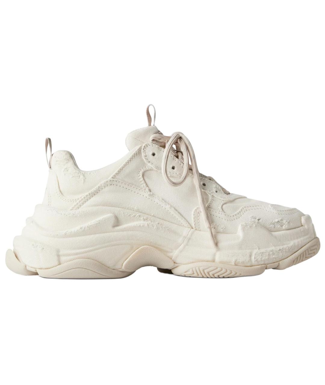 BALENCIAGA Бежевые кроссовки, фото 2
