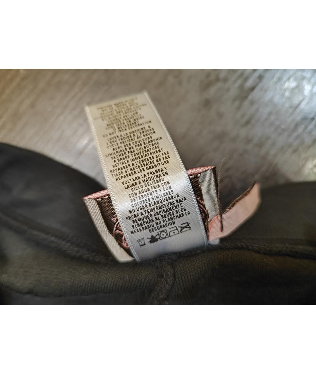 JUICY COUTURE Черные велюровые спортивные брюки и шорты, фото 7