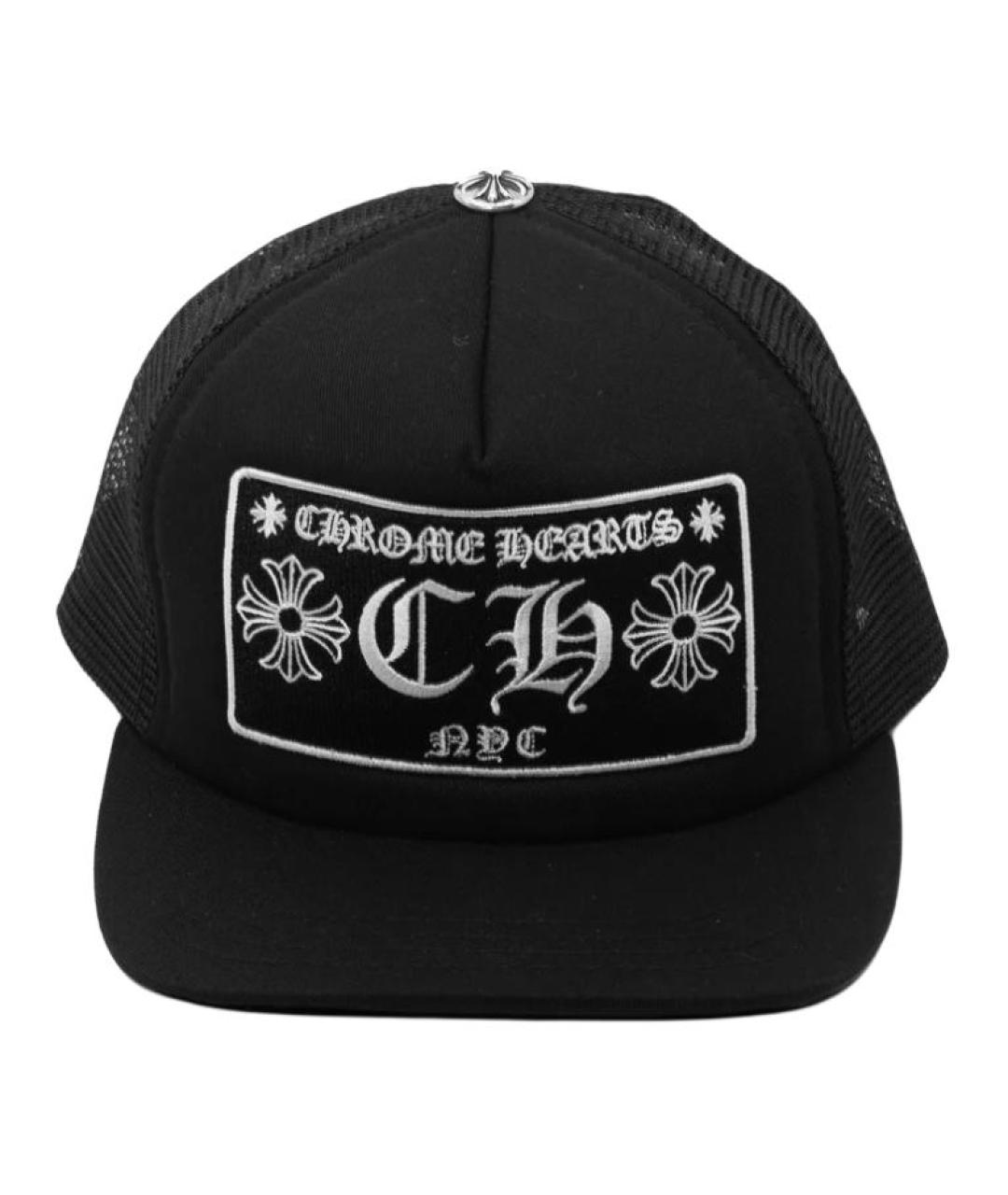 CHROME HEARTS Черная кепка, фото 2