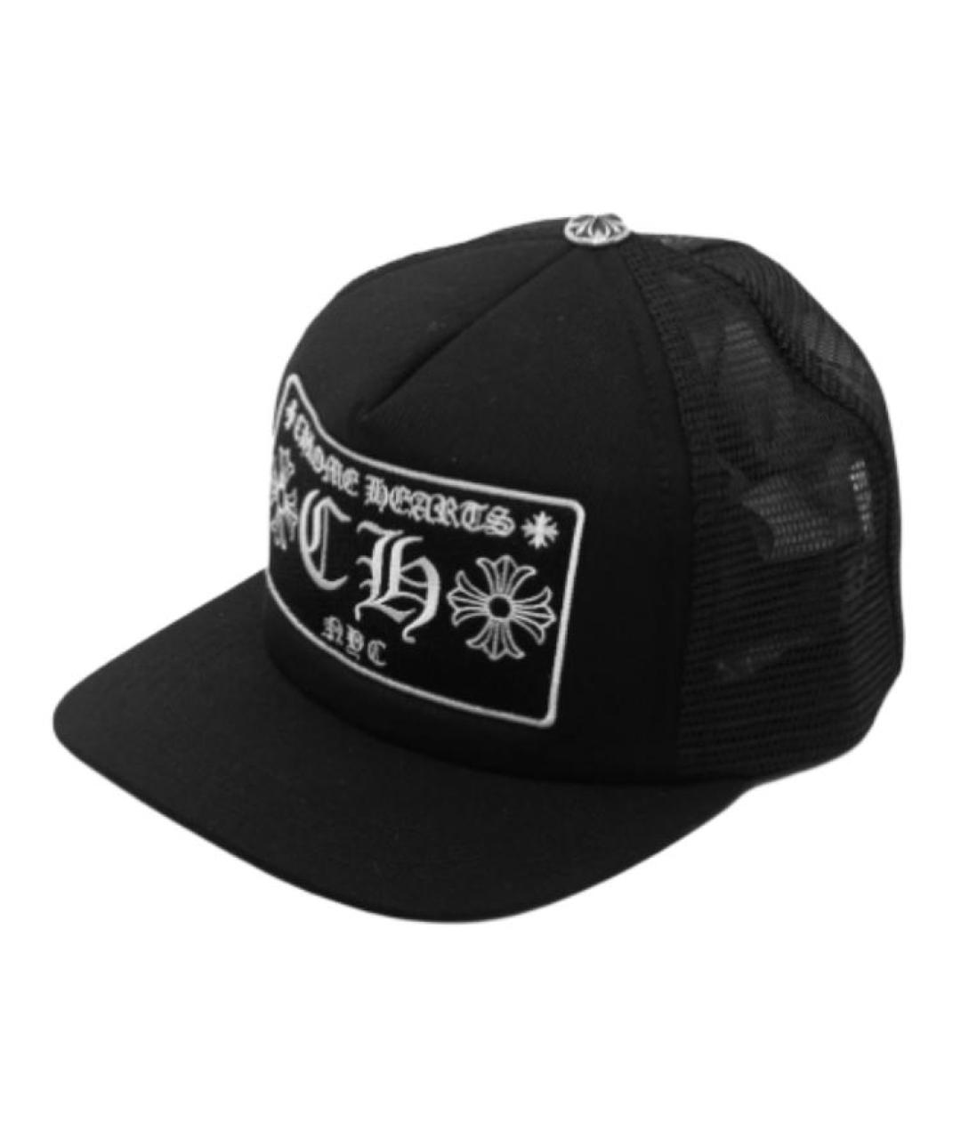 CHROME HEARTS Черная кепка, фото 1