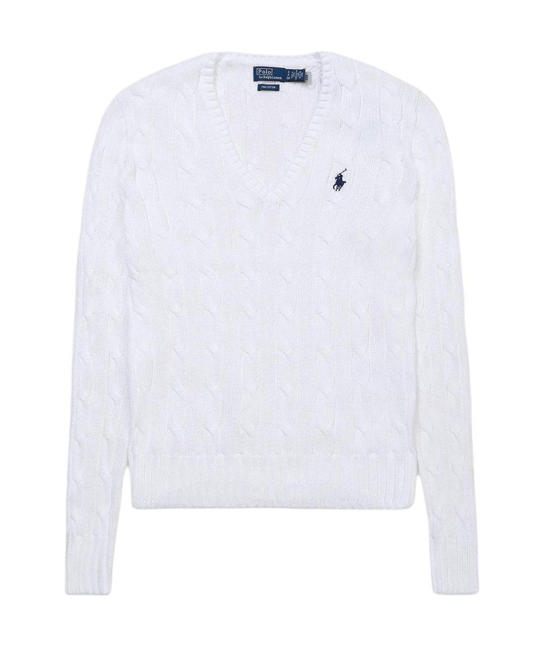 POLO RALPH LAUREN Белый джемпер / свитер, фото 1
