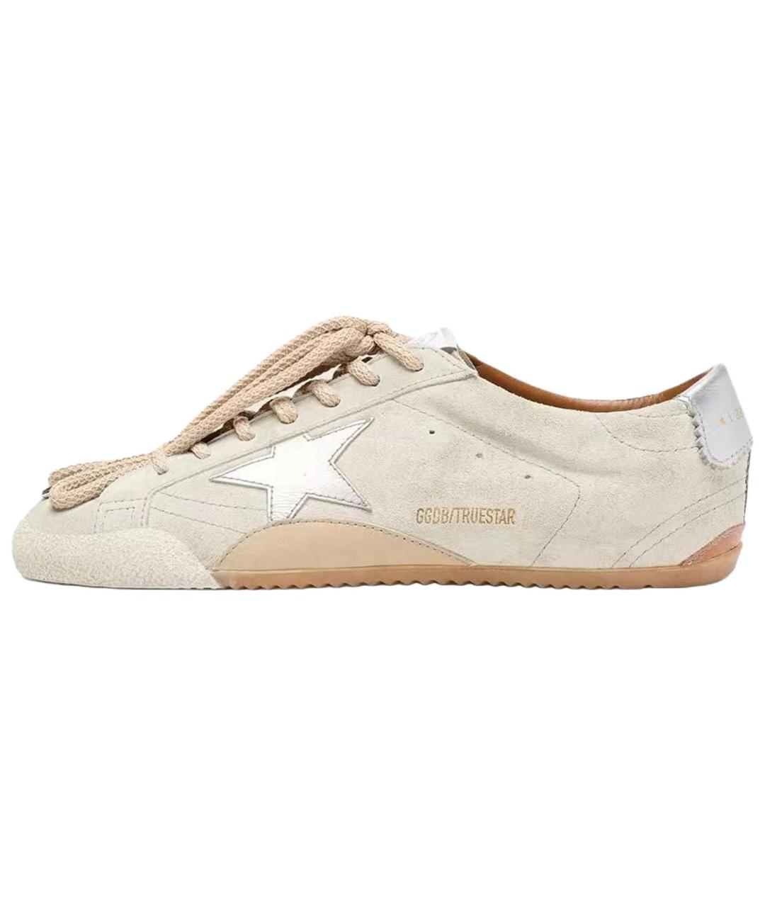 GOLDEN GOOSE DELUXE BRAND Серые замшевые кроссовки, фото 2