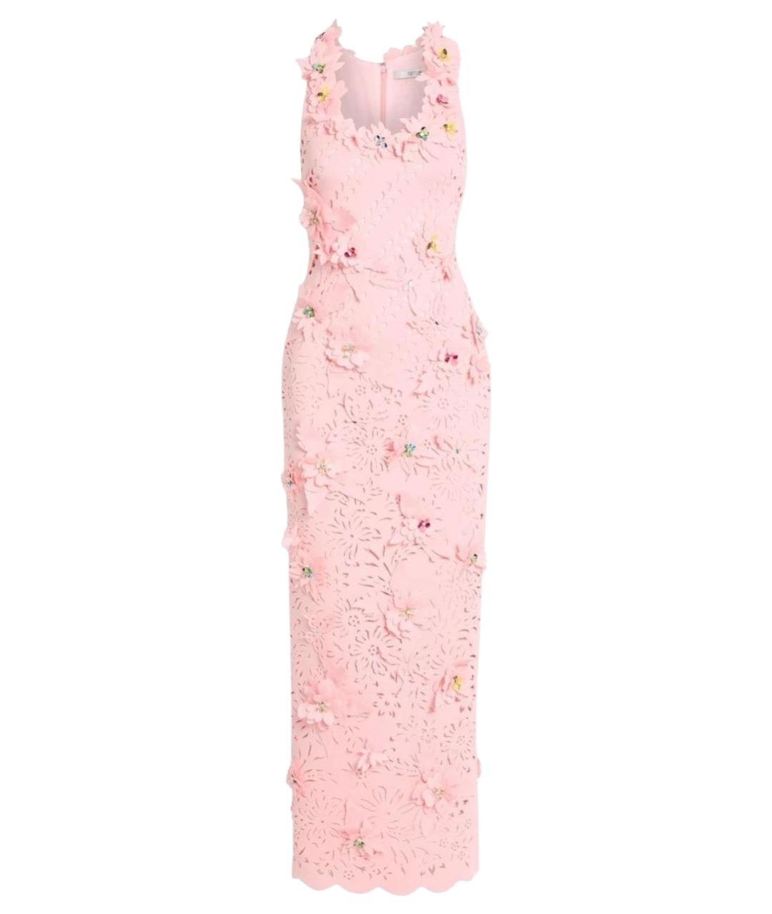 BADGLEY MISCHKA Розовое полиэстеровое коктейльное платье, фото 1