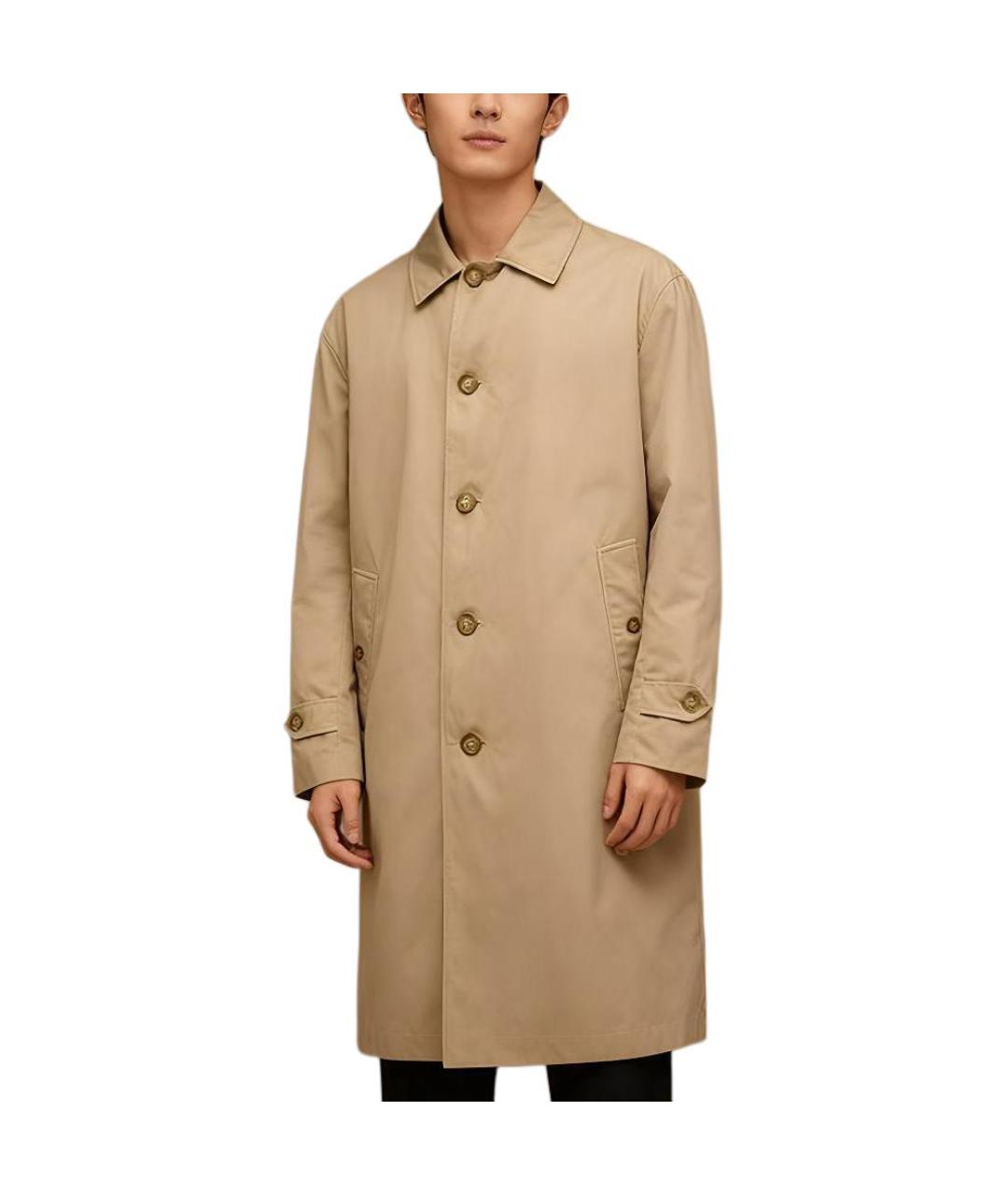 BURBERRY Бежевый тренч / плащ, фото 4
