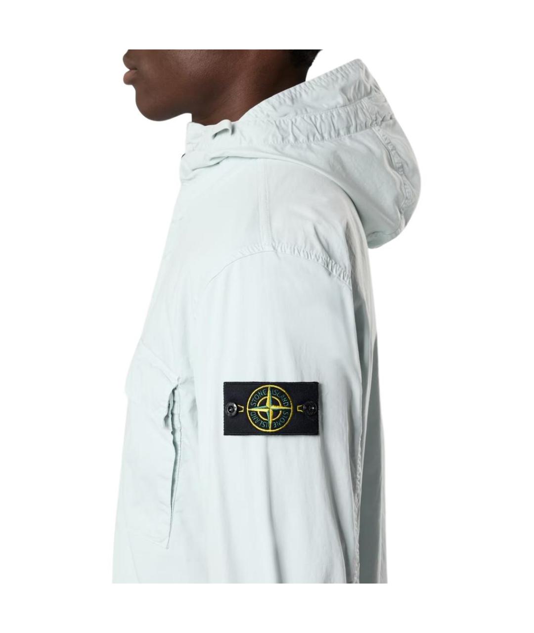 STONE ISLAND Голубая куртка, фото 5
