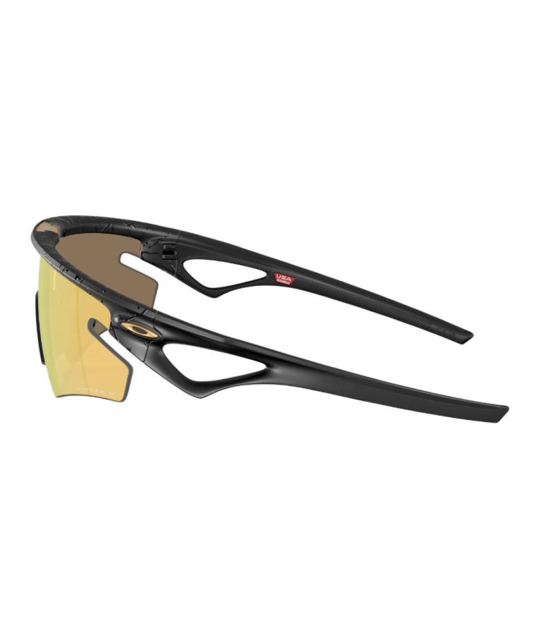OAKLEY Черные пластиковые солнцезащитные очки, фото 3