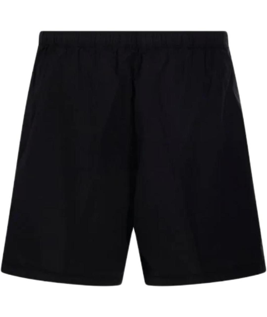 STONE ISLAND Черные шорты, фото 2