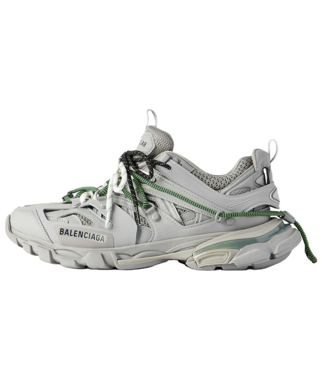 BALENCIAGA Серые низкие кроссовки / кеды, фото 2